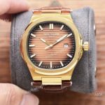 Copy Patek Philippe Geneve Nautilus Gold & Brown Ombre watch 45mm_th.jpg